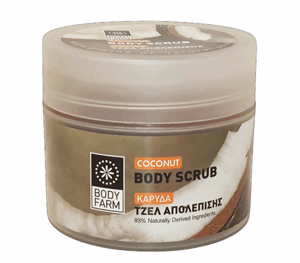 BodyFarm Kokosový telový peeling  Bodyfarm Body scrub coconut