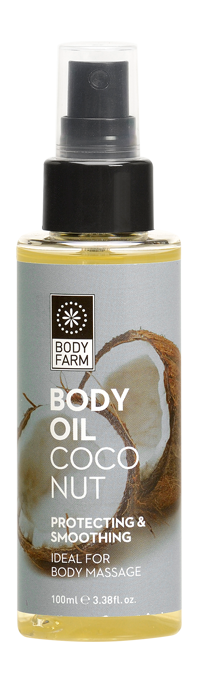 BodyFarm Kokosový telový olej  BodyFarm Body Oil Coconut