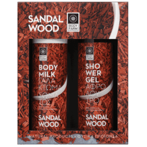 BodyFarm Darčekový set so santalovým drevom  BodyFarm Gift set sandalwood (SG + BM)