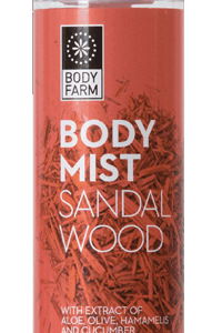 Bodyfarm Telový sprej so santalovým drevom  Bodyfarm Body Mist Sandalwood