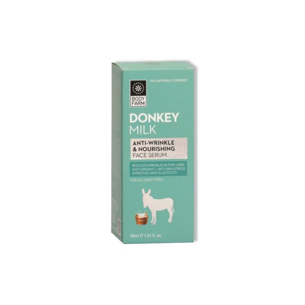Donkey milk Výživné sérum na tvár proti vráskam  Donkey milk Anti-wrinkle & nourishing face serum