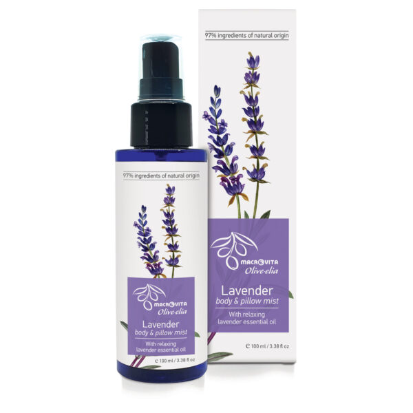 Olive-Elia Levanduľová telová hmla (sprej)  Olive-Elia Lavender body & pillow mist