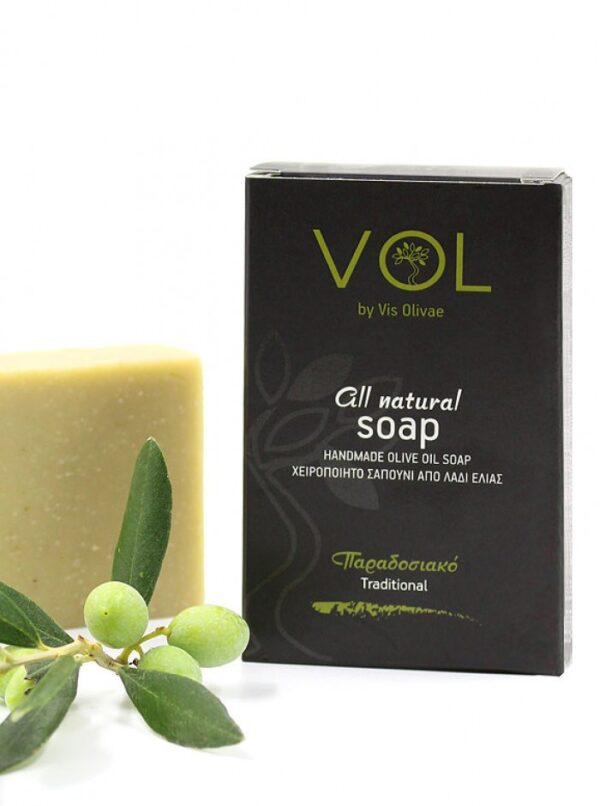 Vis Olivae Prírodné mydlo s olivovým olejom  120 g  Vis Olivae Traditional soap all natural