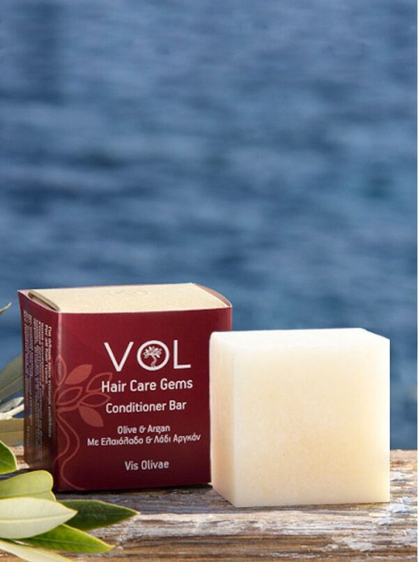 Vis Olivae Tuhý kondicionér na vlasy  Vis Olivae Olive & argan oil solid conditioner bar