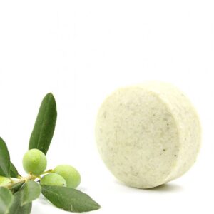 Vis Olivae Prírodné okrúhle mozaikové mydlo s mätou, zeleným ílom a pemzou  Vis Olivae Round stone mosaic soap mint, green clay and pumice, all natural
