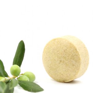 Vis Olivae Prír. okrúhle mozaikové mydlo s kozím mliekom a ovs. vločkami ORGANIC  Vis Olivae Round stone mosaic soap goat's milk and oats, organic