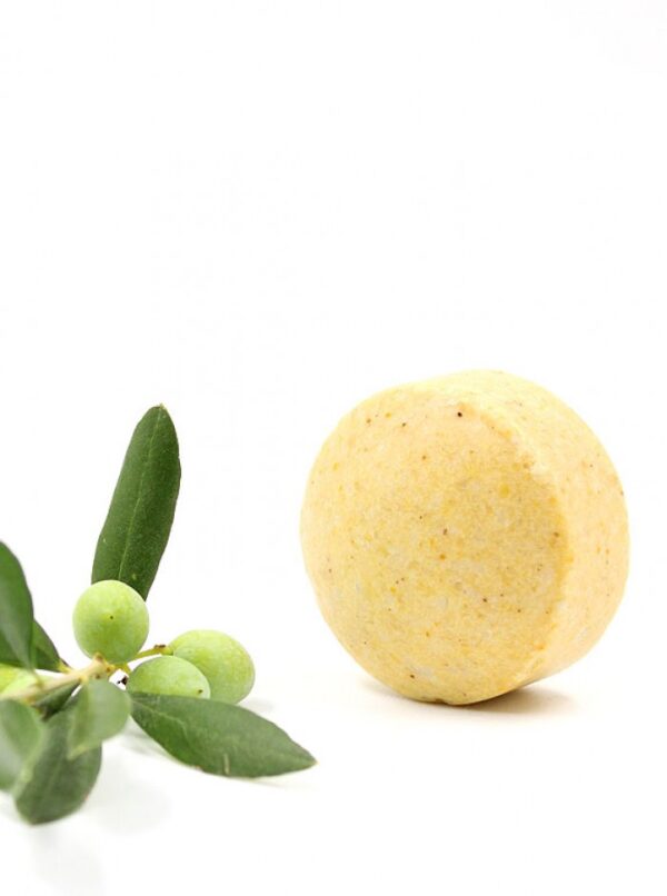 Vis Olivae Prírodné okrúhle mozaikové mydlo s horkým pomarančom  Vis Olivae Round stone mosaic soap bitter orange, all natural