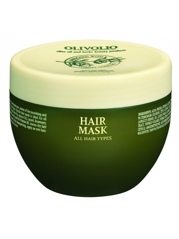 Olivolio Maska na vlasy pre všetky typy vlasov  Olioderm Hair Mask All Types