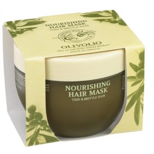 Olivolio Vyživujúca maska pre riedke a krepovité vlasy  Olioderm Hair Mask Nourishing