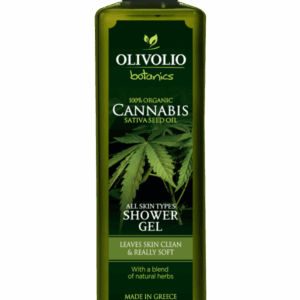 Olivolio Botanics Sprchovací gél s konopným olejom  Botanics Cannabis Oil -CBD- Shower Gel