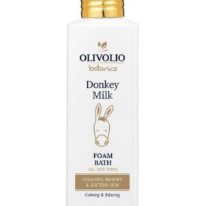 Olivolio Botanics Krémový sprchovací gél s oslím mliekom  Botanics Donkey Milk Foam Bath