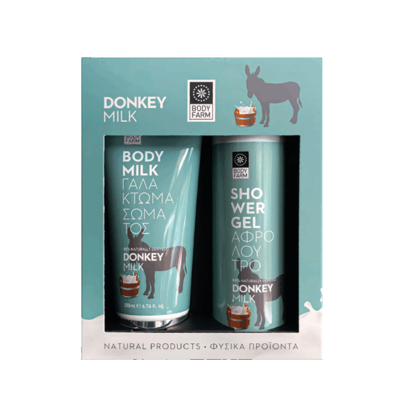 Donkey milk Darčekový set  Donkey Milk Gift Pack (Shower gel+Body milk)