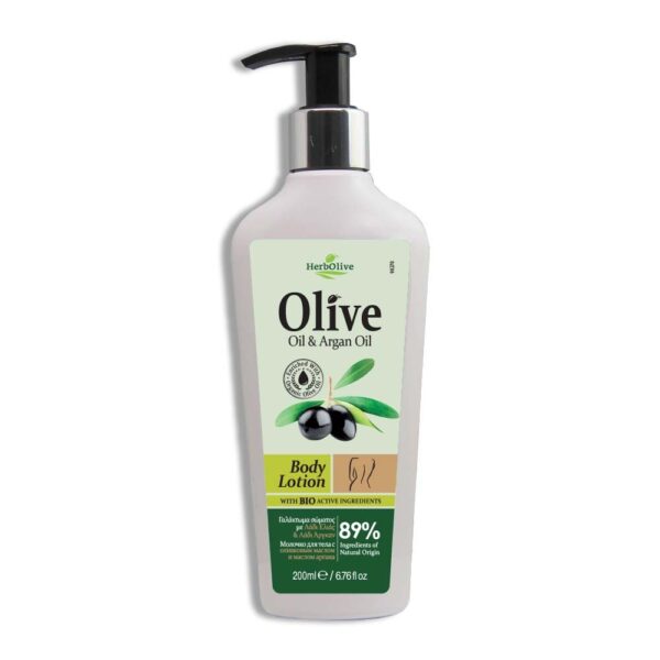 Herbolive Telové mlieko s arganovým olejom  Herbolive Body lotion with argan oil