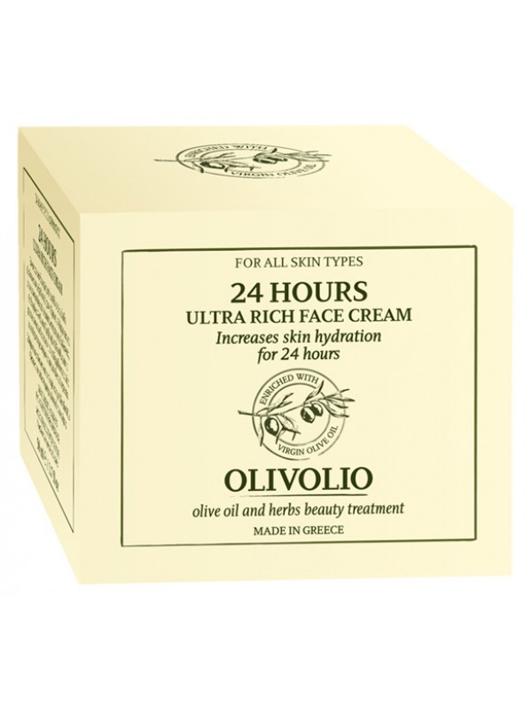 Olivolio 24 hodinový krém na tvár  Olioderm 24 Hours Ultra Rich Face Cream