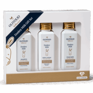 Olivolio Botanics Darčekový set s oslím mliekom  Olivolio Donkey Milk Gift Set