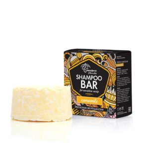 Olive-Elia Tuhý šampón pre citlivú pokožku s kamilkou  Olive-Elia Shampoo Bar for Sensitive Scalp Camomile