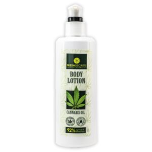 Fresh Secrets Telové mlieko s konopným olejom  Fresh Secrets Cannabis Body lotion