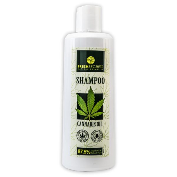 Fresh Secrets Šampón s konopným olejom  Fresh Secrets Cannabis hair shampoo