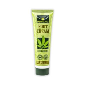 Fresh Secrets Krém na nohy s konopným olejom  Fresh Secrets Cannabis foot cream