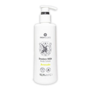 Fresh Secrets Telové mlieko s oslím mliekom a avokádom  Fresh Secrets Donkey Milk Body lotion avocado
