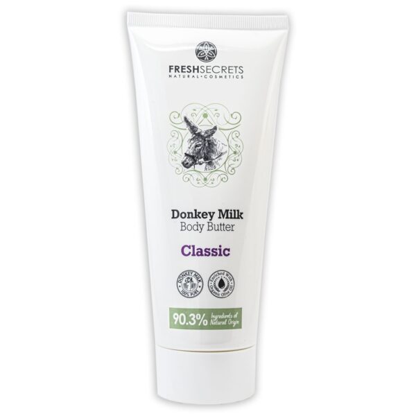 Fresh Secrets Telové maslo s oslím mliekom classic  Fresh Secrets Donkey Milk Body butter classic