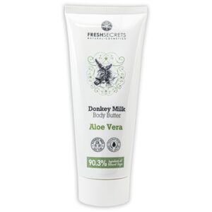 Fresh Secrets Telové maslo s oslím mliekom a aloe vera  Fresh Secrets Donkey Milk Body butter aloe vera
