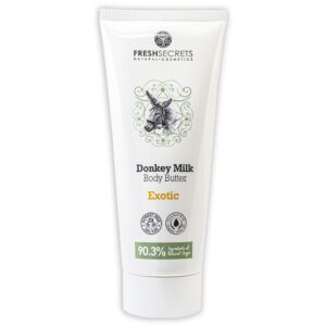 Fresh Secrets Telové maslo s oslím mliekom a exotickým ovocím  Fresh Secrets Donkey Milk Body butter exotic fruits
